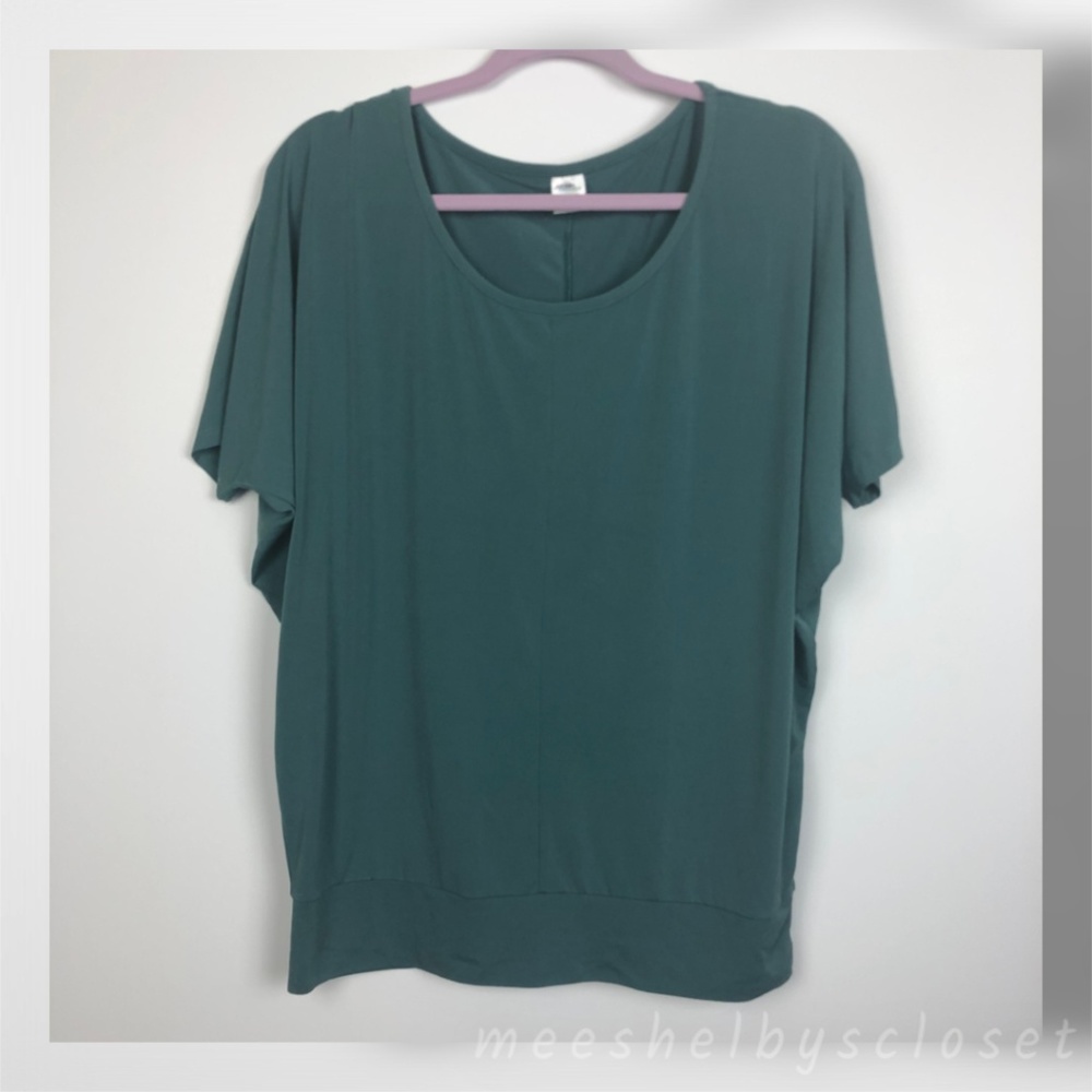 Jockey P2P Evergreen Jersey Dolman Blouse Top